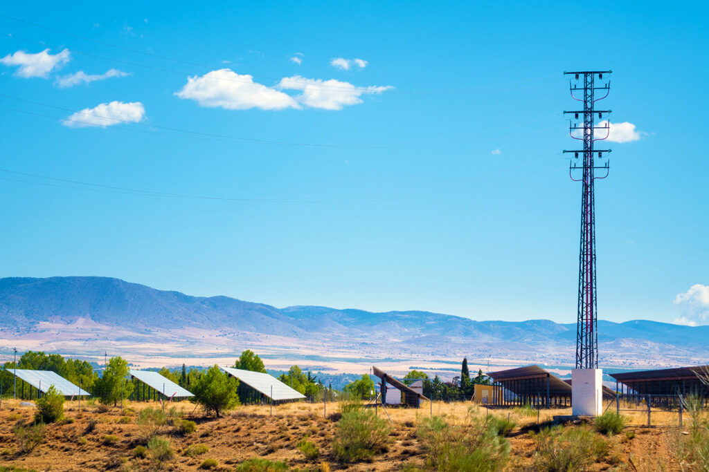 Solar Wi-Fi Panels in the desert - Datavalet - Datavalet