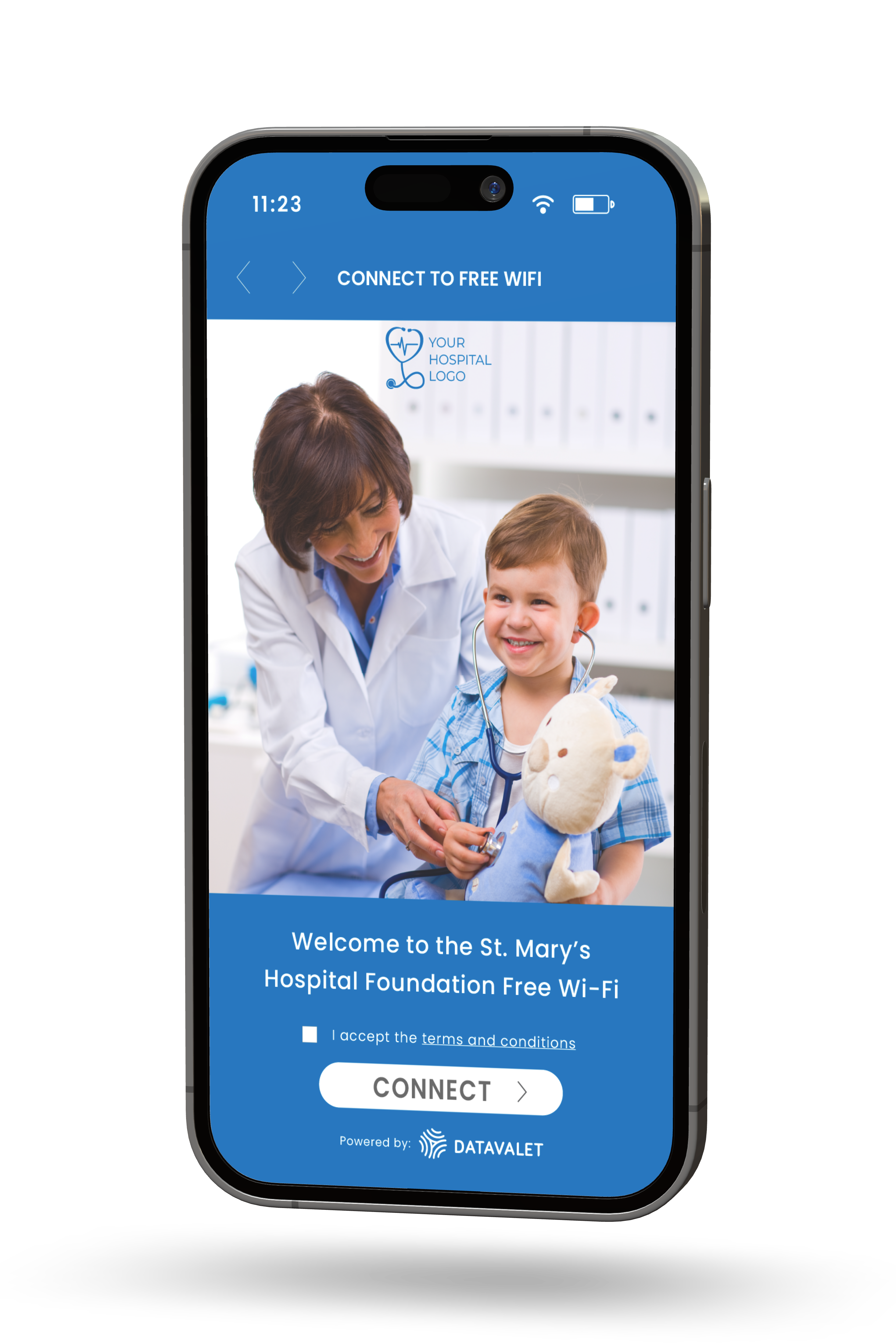 Healthcare WiFi Captive Portal - Datavalet - Datavalet