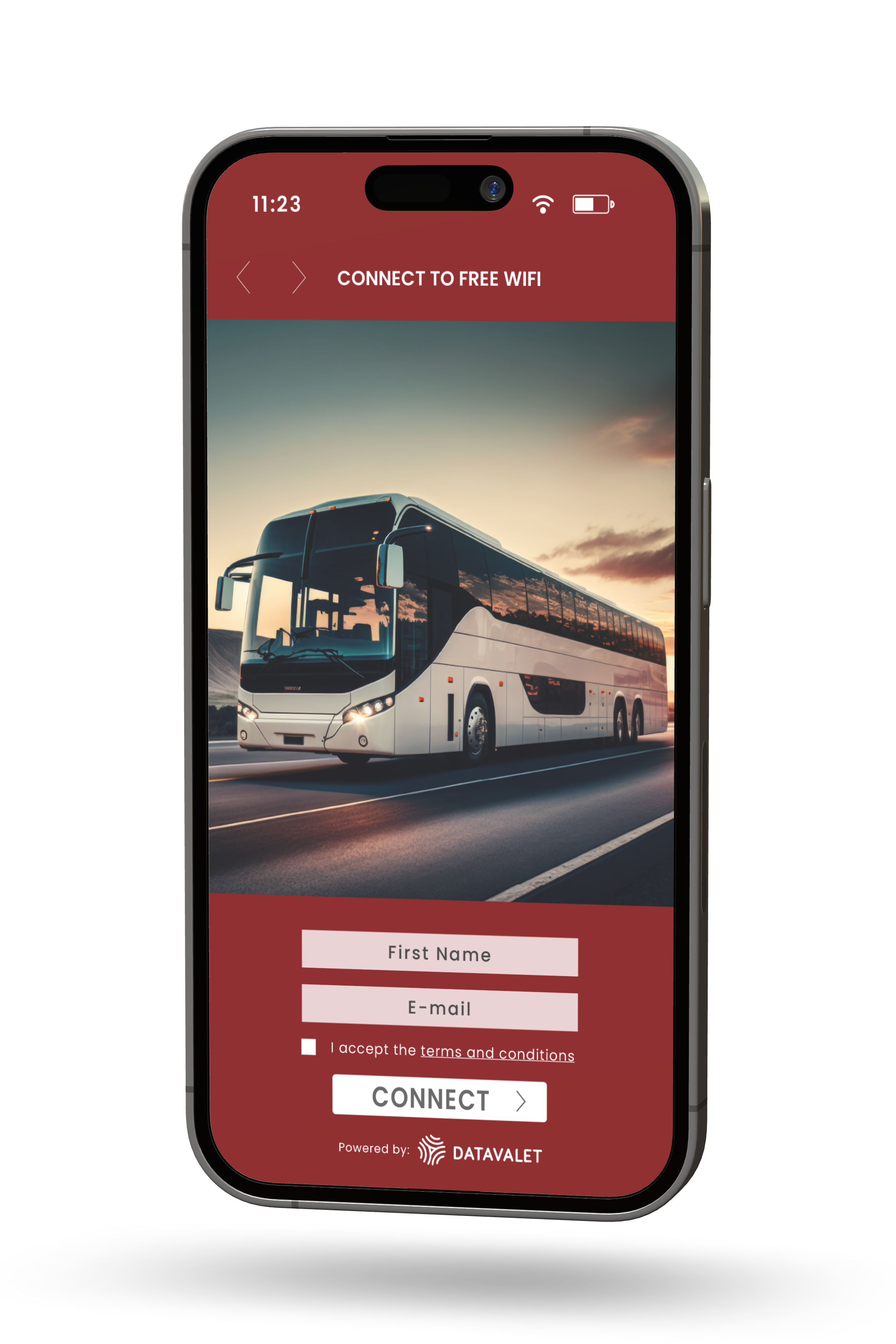 Transportation WiFi Captive Portal - Datavalet - Datavalet