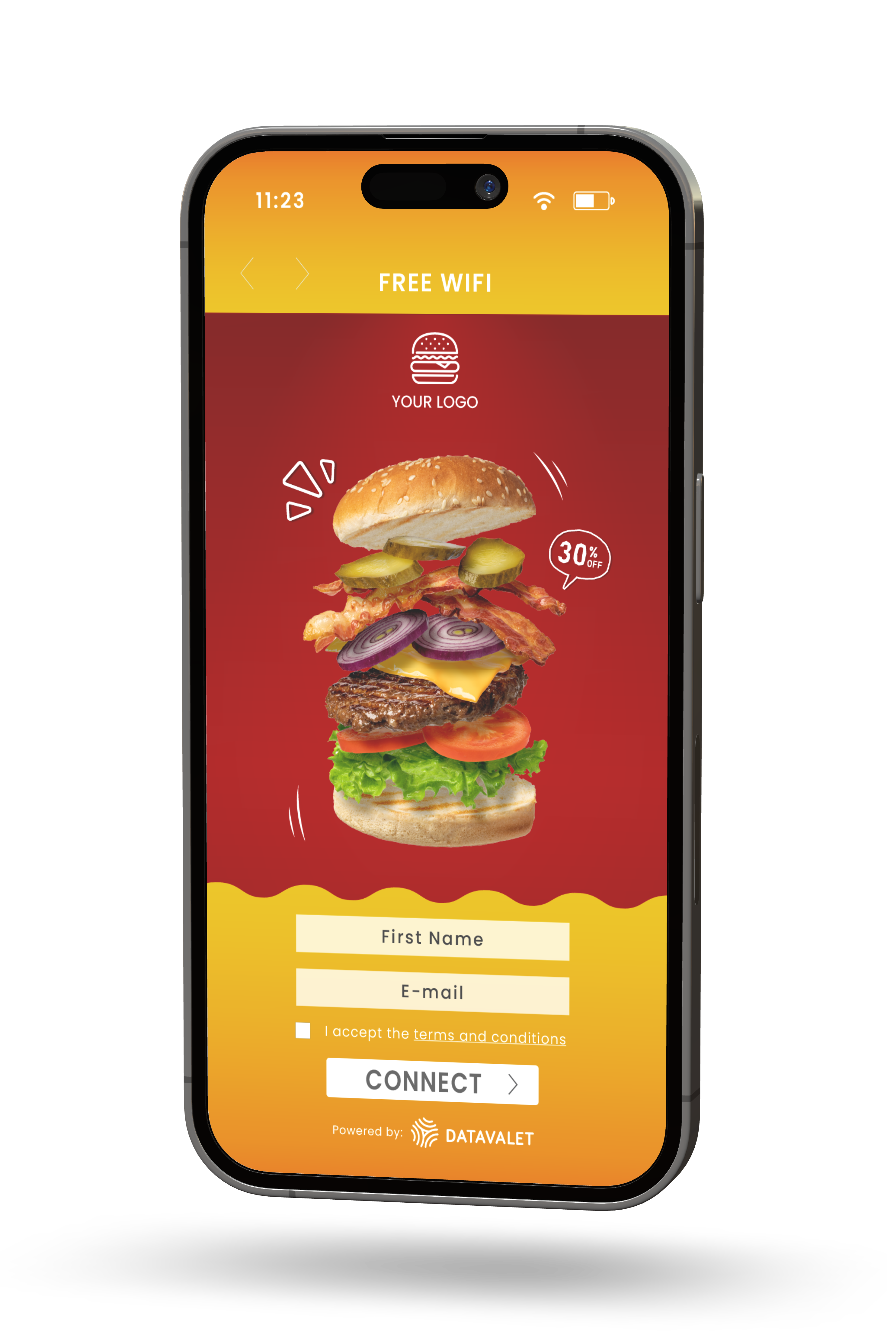 WiFi for Restaurants Captive Portal - Datavalet - Datavalet